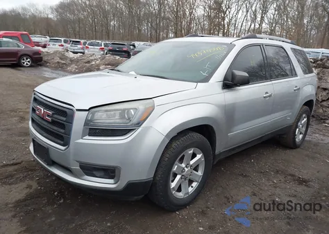 2016 GMC Acadia Sle-2 from USA, damaged, VIN 1GKKVPKD2GJ134617